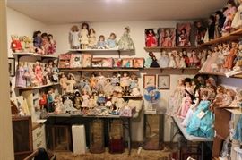 Our Doll Room Has Been Restocked :) And We Have Doll Display Cases!