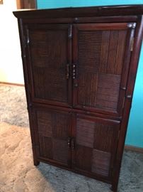 Rattan cabinet