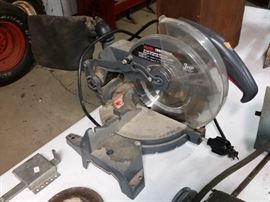 Craftsman 10 in 3 hp compound miter saw