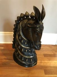 Renaissance Style Bronze Horse Head 