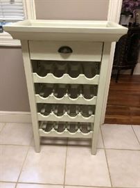 Wine Rack with detachable tray and drawer 