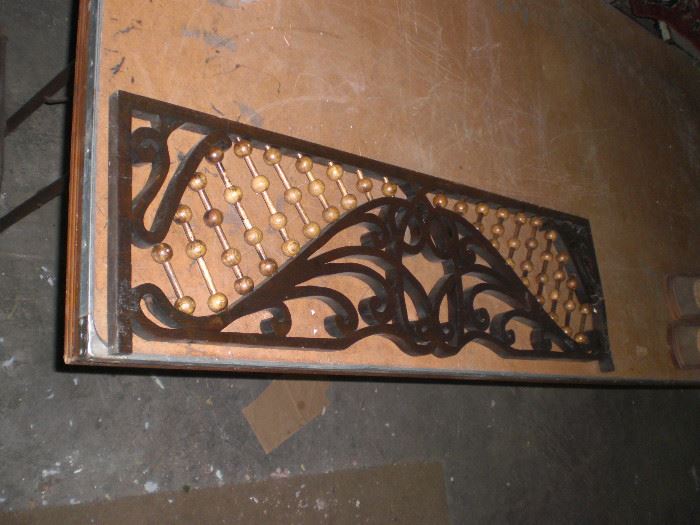 4ft stick and ball architectural fretwork