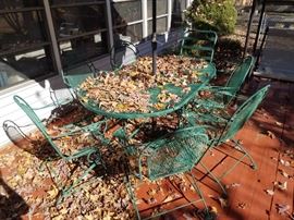 Wrought Iron Patio Set