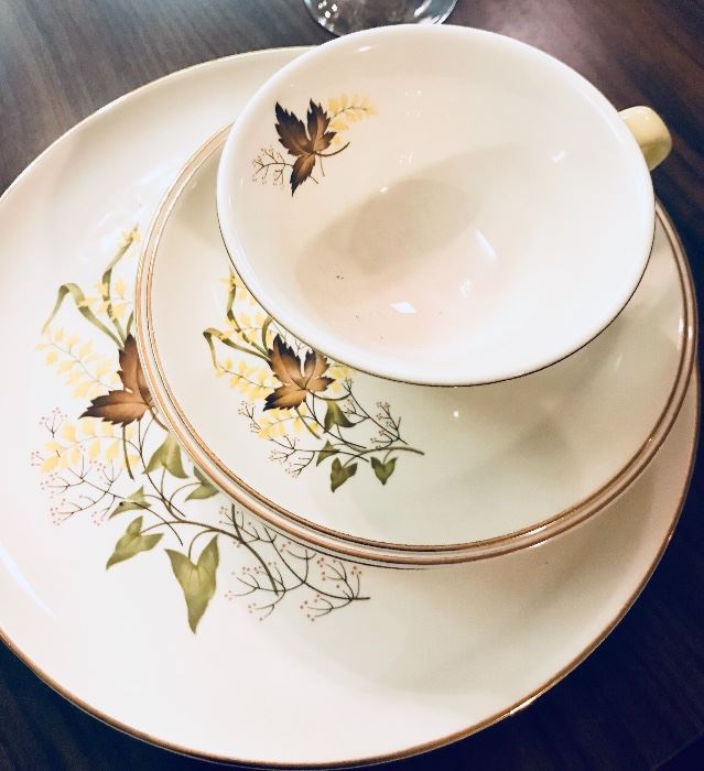 Large vintage set of china 75% off! Today only! 