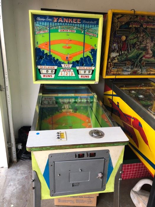 Chicago Boin Yankee Baseball by Chicago Dynamics Industries - originally in Twin Lakes Arcade in Paris, IL