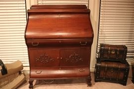 Antique Secretary  Desk 
