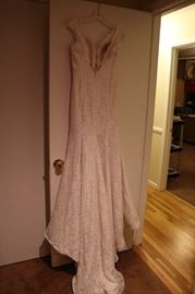 Mikaella Lace Wedding Gown