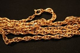 18K Gold Necklace 