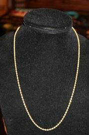 18K Gold Necklace