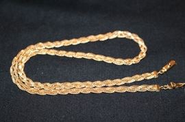 18K Gold Necklace 