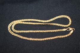 18K Gold Necklace 