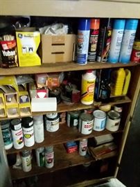 Paints and supplies lots