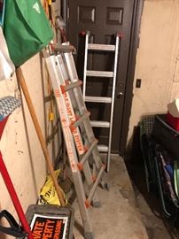 Two ladders