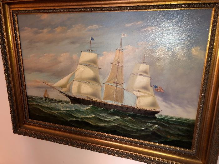 D. Tayler Oil Painting Original