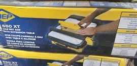 QEP tile wet saw Model QEP 650xt, 3 4hp, 7 Diamon ...