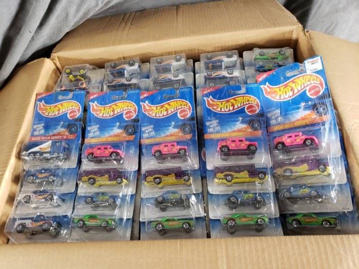 Assorted Box Of Hot Wheels