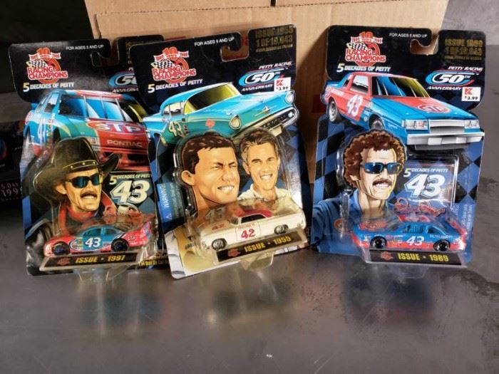 Box Of Assorted Racing Champions