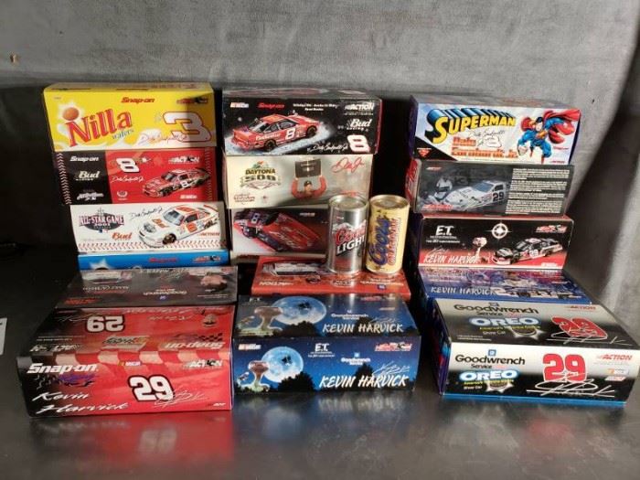 Lot Of 124. Scale Stock Cars 18 Cars In Total And ...