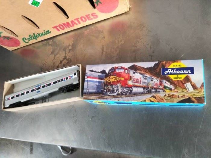 Box Of Assorted Trains