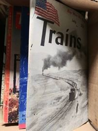 Box Of Train Magazines