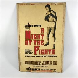 Vintage Fight Poster https://ctbids.com/#!/description/share/66225