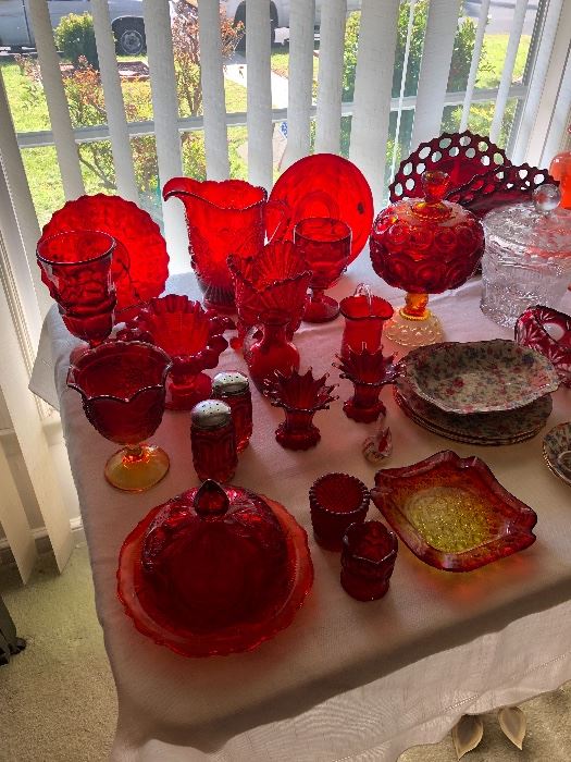 Ruby Red glass