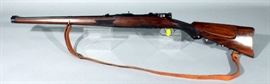 Oesterr Waffenfabr-Ges Steyr Manlicher Schoenauer Model 1908 Rifle, 8 x 56mm, Double Set Triggers, Adjustable Cheek Piece With German Skopar Veta