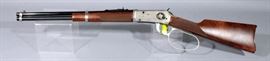Winchester John Wayne Commemorative Model 94 Lever Action Rifle, 32-40WIN, SN# JW24500, Large Loop, Saddle Ring, Carbine