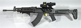 Romarm/Cugir AK-47 Rifle, 7.62 x 39mm, SN# MA22518-14 With EOTech Holographic Sight And Vortex Magnifier