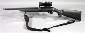 Ruger 10/22 Semi-Automatic Rifle, 22L Rifle, SN# 257-88347, Carbon Fiber Barrel With Red Dot Scope And Sling