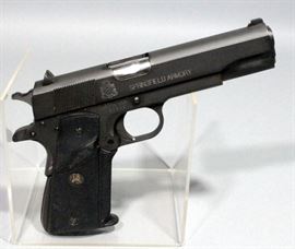 Springfield Armory 1911-A1, 45 Cal Semi Automatic Pistol SN# NM89666 With Original Box And Accessories