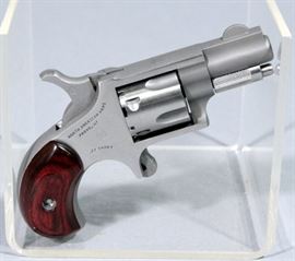 North American Arms Model NAA-22S .22 Short 5-Shot Revolver, Pocket Pistol, SN# S9786, In Original Box With Gun Safe And Paperwork