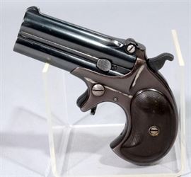 Remington 2-Shot Tip-Up Derringer Pocket Pistol, SN# Not Found