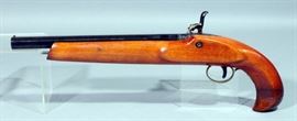 Mendi Spain Single Shot Black Powder Pistol 12mm, SN# 27489