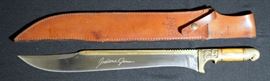 Indiana Jones Khyber Bowie Knife With Leather Sheath United Cutlery 1989