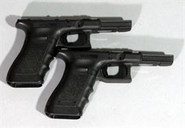 Glock G22 Complete Frames With Small Parts, .40 Cal, SS# M01912HP And M01906HP, Total Qty 2