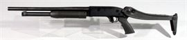 Maverick By Mossberg Model 88, 12 Gauge Pump Action Shotgun With Folding Stock, SN# MV0257172, In Original Box With Paperwork