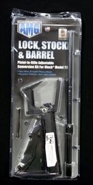 AMG Lock, Stock And Barrel Pistol To Rifle Adjustable Conversion Kit For Glock Model 17