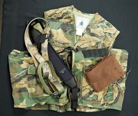 Gun Slings Qty 3, Gun Sock And Northwest Territory Size L Hunting Vest