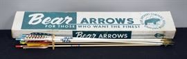 Vintage Bear Arrows X-100 Qty 6 In Original Box