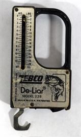 Zebco Di-Liar Model #228 Fish Scales Qty 2 And K-Mart Fish Scale, Qty 3 Total