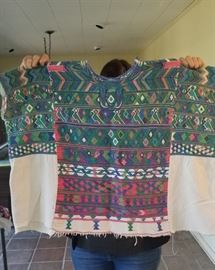 Guatemalan Huipil Textile tops
