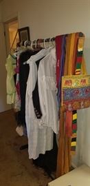 handbags and clothing