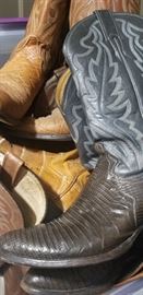 Western cowboy boots