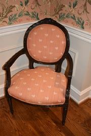 UPHOLSTERED WOOD CHAIR