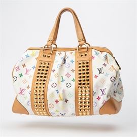 10: LOUIS VUITTON MULTICOLORE COURTNEY GM HANDBAG