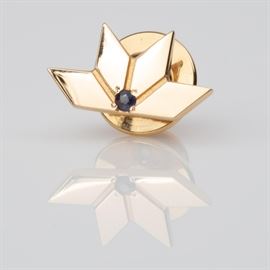 79: 10K TIFFANY & CO. AWARD LAPEL PIN / TIE TACK