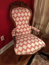 Carved Wood Chair $ 140.00