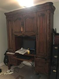 Desk with Hutch Top - $ 465.00