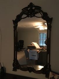 Decorative Wood Carved Mirror $ 140.00
